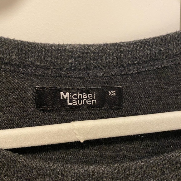Michael Lauren Grey Long Sleeve - Picture 3 of 3